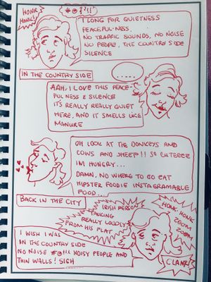 I long for quietness