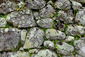 Fieldstone wall, Winay Wayna