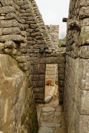 Doorway at Machu Picchu