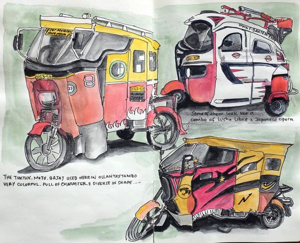 Local transport in Ollantaytabmo