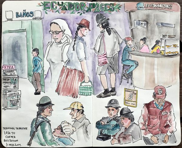 Sketch: Ecuador Pages