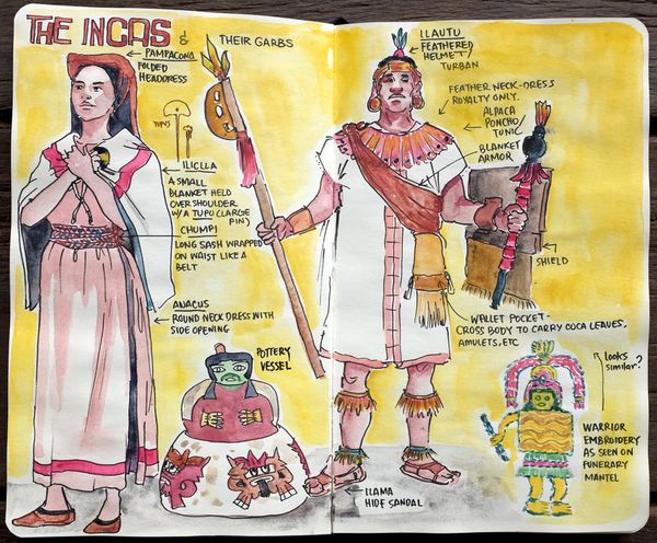 Sketch: The Incas